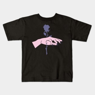 Hand & rose. Kids T-Shirt